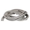 Door gasket profile 118 in Grey, Front View. Replacement fridge door gasket produced by DSU Fridge Seal BV.