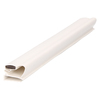 Door gasket profile 121-M in White, Inside View. Replacement fridge door gasket produced by DSU Fridge Seal BV.