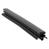 Door gasket profile 34-M in Black, Outside View. Replacement fridge door gasket produced by DSU Fridge Seal BV.