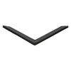 Door gasket profile 171-M in Black, Front View. Replacement fridge door gasket produced by DSU Fridge Seal BV.