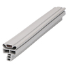 Door gasket profile 312-M in Grey, Inside View. Replacement fridge door gasket produced by DSU Fridge Seal BV.