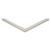 Door gasket profile 308-M in Grey, Front View. Replacement fridge door gasket produced by DSU Fridge Seal BV.