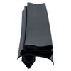 Door gasket profile 315-M in Black, Front View. Replacement fridge door gasket produced by DSU Fridge Seal BV.