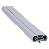 Door gasket profile 301-M in Grey, Outside View. Replacement fridge door gasket produced by DSU Fridge Seal BV.