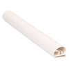 Door gasket profile 10-AC in White, Outside View. Replacement fridge door gasket produced by DSU Fridge Seal BV.