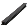Door gasket profile 500-ME in Black, Inside View. Replacement fridge door gasket produced by DSU Fridge Seal BV. Material type: Extended life profile.