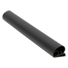 Door gasket profile 10-AC in Black, Outside View. Replacement fridge door gasket produced by DSU Fridge Seal BV.