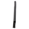 Door gasket profile 43-A36 in Black, Front View. Replacement fridge door gasket produced by DSU Fridge Seal BV.
