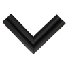 Door gasket profile 41-H in Black, Top View. Replacement fridge door gasket produced by DSU Fridge Seal BV.