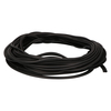 Door gasket profile 109 in Black, Front View. Replacement fridge door gasket produced by DSU Fridge Seal BV.