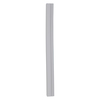Door gasket profile 38-MS in Grey, Top View. Replacement fridge door gasket produced by DSU Fridge Seal BV. Material type: Soft PVC profile.