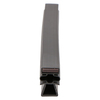 Door gasket profile 71-M in Black, Front View. Replacement fridge door gasket produced by DSU Fridge Seal BV.