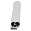 Door gasket profile 210-A in Grey, Front View. Replacement fridge door gasket produced by DSU Fridge Seal BV.