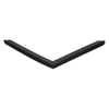 Door gasket profile 73-M in Black, Front View. Replacement fridge door gasket produced by DSU Fridge Seal BV.