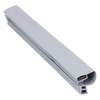 Door gasket profile 80-M in Grey, Outside View. Replacement fridge door gasket produced by DSU Fridge Seal BV.