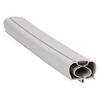 Door gasket profile 201-M in Grey, Outside View. Replacement fridge door gasket produced by DSU Fridge Seal BV.