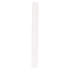 Door gasket profile 205-M in White, Top View. Replacement fridge door gasket produced by DSU Fridge Seal BV.