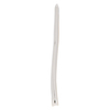 Door gasket profile 63-SIL in White, Front View. Replacement fridge door gasket produced by DSU Fridge Seal BV.