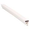 Door gasket profile 31-M in White, Outside View. Replacement fridge door gasket produced by DSU Fridge Seal BV.