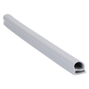 Door gasket profile 6-A in Grey, Outside View. Replacement fridge door gasket produced by DSU Fridge Seal BV.