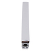 Door gasket profile 118-M in Grey, Front View. Replacement fridge door gasket produced by DSU Fridge Seal BV.