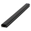 Door gasket profile 500-AE in Black, Inside View. Replacement fridge door gasket produced by DSU Fridge Seal BV. Material type: Extended life profile.