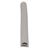 Door gasket profile 1-A in Grey, Front View. Replacement fridge door gasket produced by DSU Fridge Seal BV.