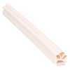 Door gasket profile 138-A in White, Outside View. Replacement fridge door gasket produced by DSU Fridge Seal BV.