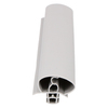 Door gasket profile 227-A in Grey, Front View. Replacement fridge door gasket produced by DSU Fridge Seal BV.