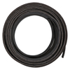 Door gasket profile 43-A28 in Black, Top View. Replacement fridge door gasket produced by DSU Fridge Seal BV.