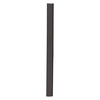 Door gasket profile 370-MS in Black, Top View. Replacement fridge door gasket produced by DSU Fridge Seal BV. Material type: Soft PVC profile.