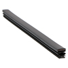 Door gasket profile 118-M in Black, Outside View. Replacement fridge door gasket produced by DSU Fridge Seal BV.