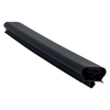 Door gasket profile 195-M in Black, Outside View. Replacement fridge door gasket produced by DSU Fridge Seal BV.