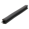 Door gasket profile 18-MSC in Black, Inside View. Replacement fridge door gasket produced by DSU Fridge Seal BV. Material type: Soft PVC profile.