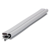Door gasket profile 38-MS in Grey, Inside View. Replacement fridge door gasket produced by DSU Fridge Seal BV. Material type: Soft PVC profile.