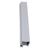Door gasket profile 327-M in Grey, Front View. Replacement fridge door gasket produced by DSU Fridge Seal BV.