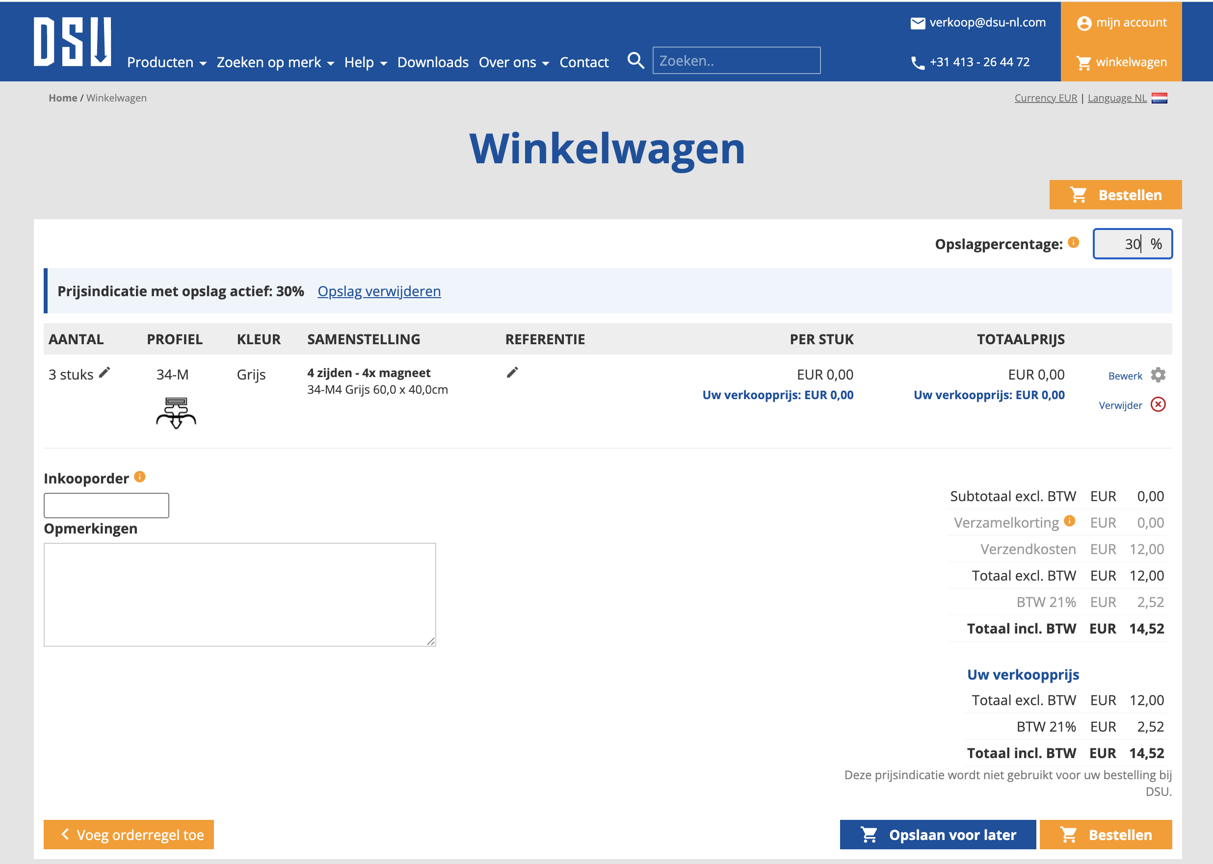 Nl-winkelwagen