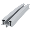 Door gasket profile 42-AE in Grey, Inside View. Replacement fridge door gasket produced by DSU Fridge Seal BV. Material type: Extended life profile.