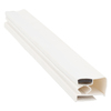 Door gasket profile 105-M in White, Outside View. Replacement fridge door gasket produced by DSU Fridge Seal BV.