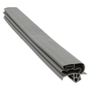 Door gasket profile 296-ME in Dark Grey, Outside View. Replacement fridge door gasket produced by DSU Fridge Seal BV. Material type: Extended life profile.