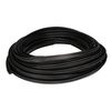 Door gasket profile 112 in Black, Front View. Replacement fridge door gasket produced by DSU Fridge Seal BV.