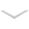 Door gasket profile 403-M in Grey, Front View. Replacement fridge door gasket produced by DSU Fridge Seal BV.