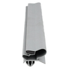 Door gasket profile 281-M in Grey, Front View. Replacement fridge door gasket produced by DSU Fridge Seal BV.