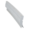 Door gasket profile M-108 in Grey, Outside View. Replacement fridge door gasket produced by DSU Fridge Seal BV.