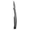Door gasket profile T-635 in Black, Front View. Replacement fridge door gasket produced by DSU Fridge Seal BV.