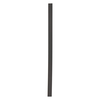 Door gasket profile 118-M in Black, Top View. Replacement fridge door gasket produced by DSU Fridge Seal BV.