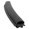Door gasket profile 54-A in Black, Outside View. Replacement fridge door gasket produced by DSU Fridge Seal BV.
