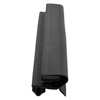 Door gasket profile 82-ME in Black, Front View. Replacement fridge door gasket produced by DSU Fridge Seal BV. Material type: Extended life profile.