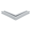 Door gasket profile 42-H in Grey, Front View. Replacement fridge door gasket produced by DSU Fridge Seal BV.