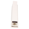 Door gasket profile 318-M in White, Front View. Replacement fridge door gasket produced by DSU Fridge Seal BV.